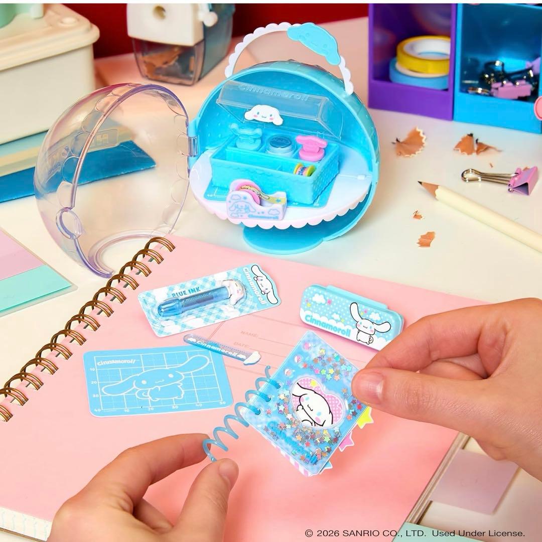 ミニバース　ハローキティ＆フレンズ　ミニチュア　ステーショナリー　全種類セット
