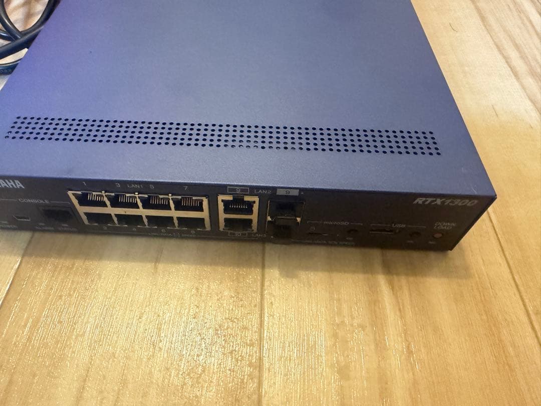 YAMAHA RTX1300 有線LANルーター