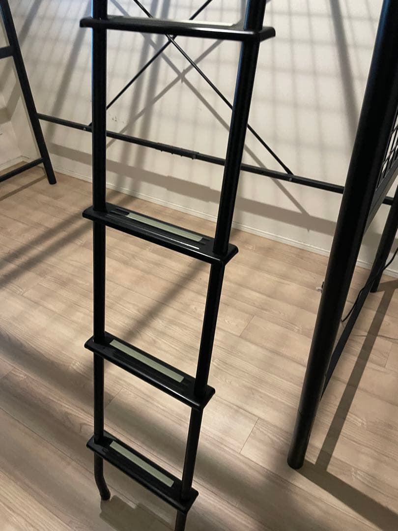 直接引き取り　ロフトベッド　シングルサイズ