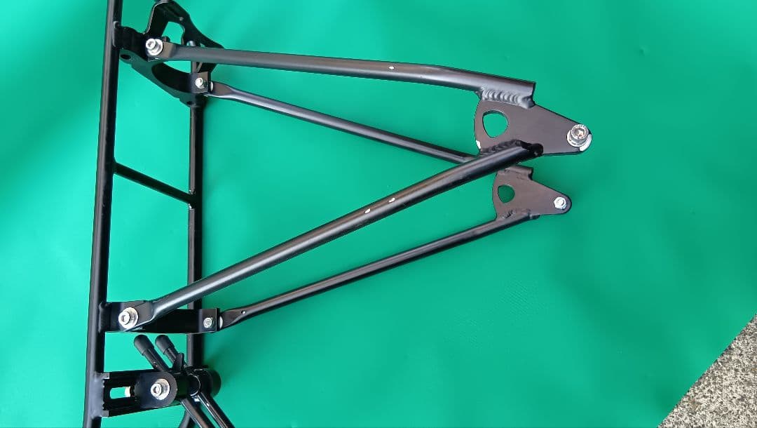 【値下げ中】ラックタイム製リアキャリアと　トランクバッグセット KHS F20R