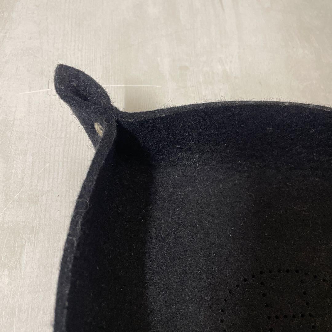 HERMES エルメス 小物入れ ヴィドポッシュ フェルト　ブラック