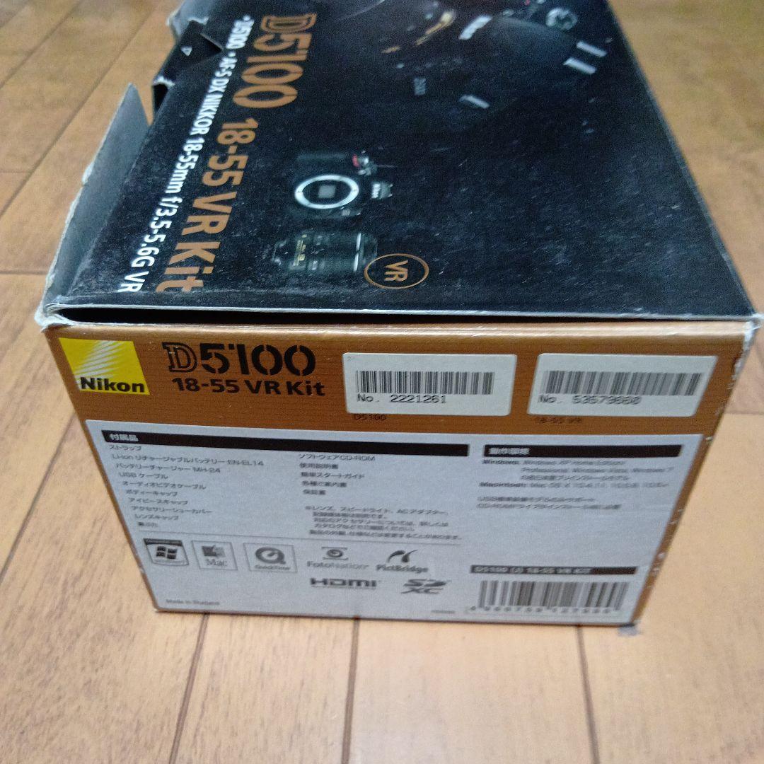 Nikon D5100 18-55VRキット　USED