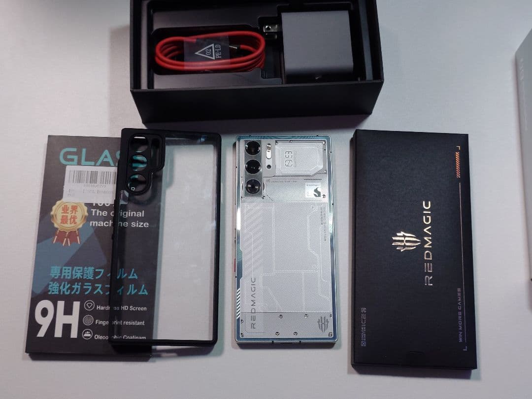 G*迎様 Redmagic 9 Pro 16+512GB ケース、フィルム付き