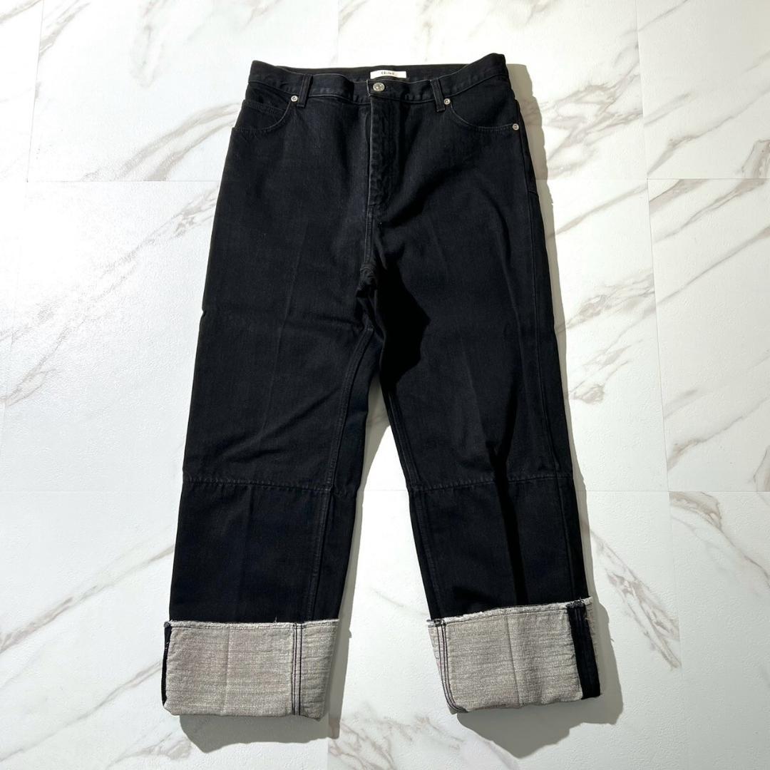 美品✨CELINE セリーヌ フィービー期 デニム 希少 40 ブラック