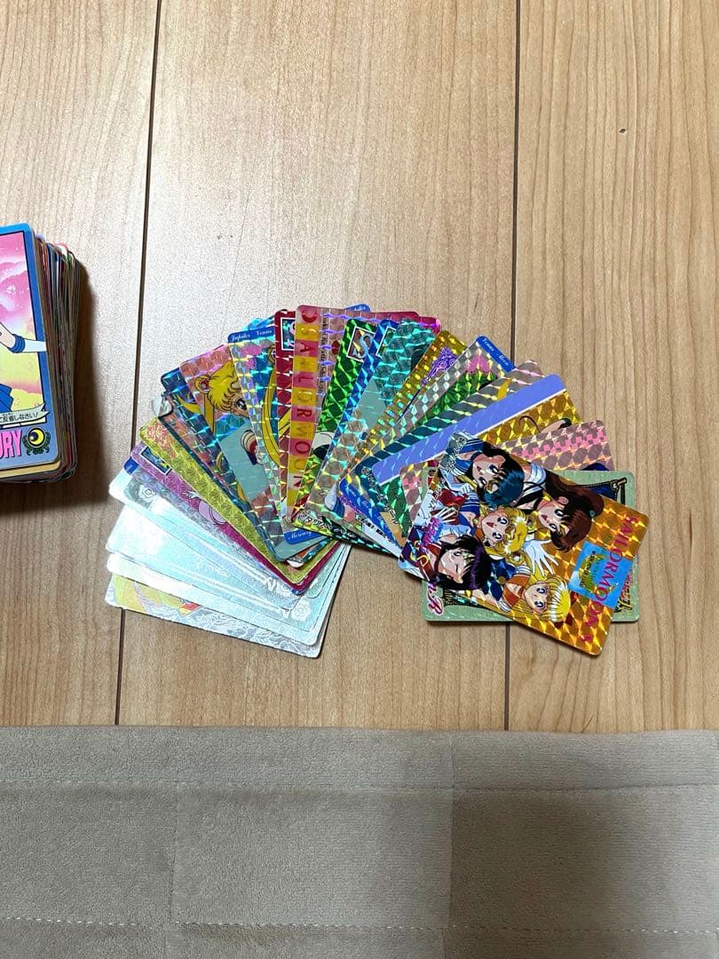 セーラームーン ホログラムカード多数セット