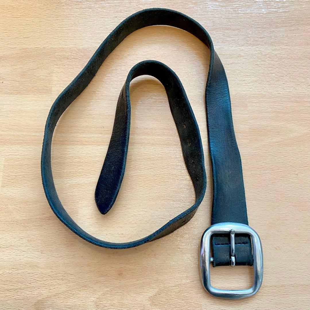 04ss languid期 歪み レザーベルト but scab アンダーカバー