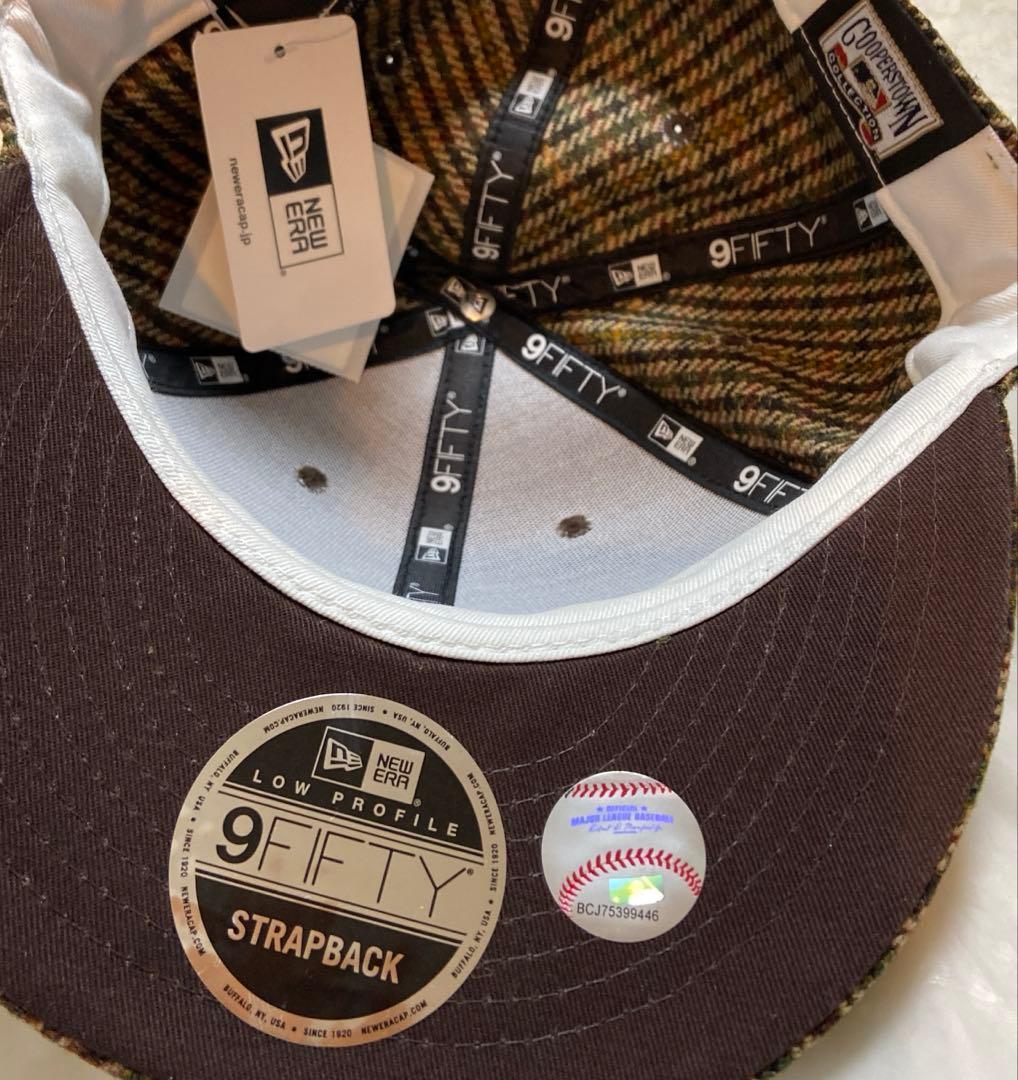 ツイード　ニューヨークヤンキース　キャップ