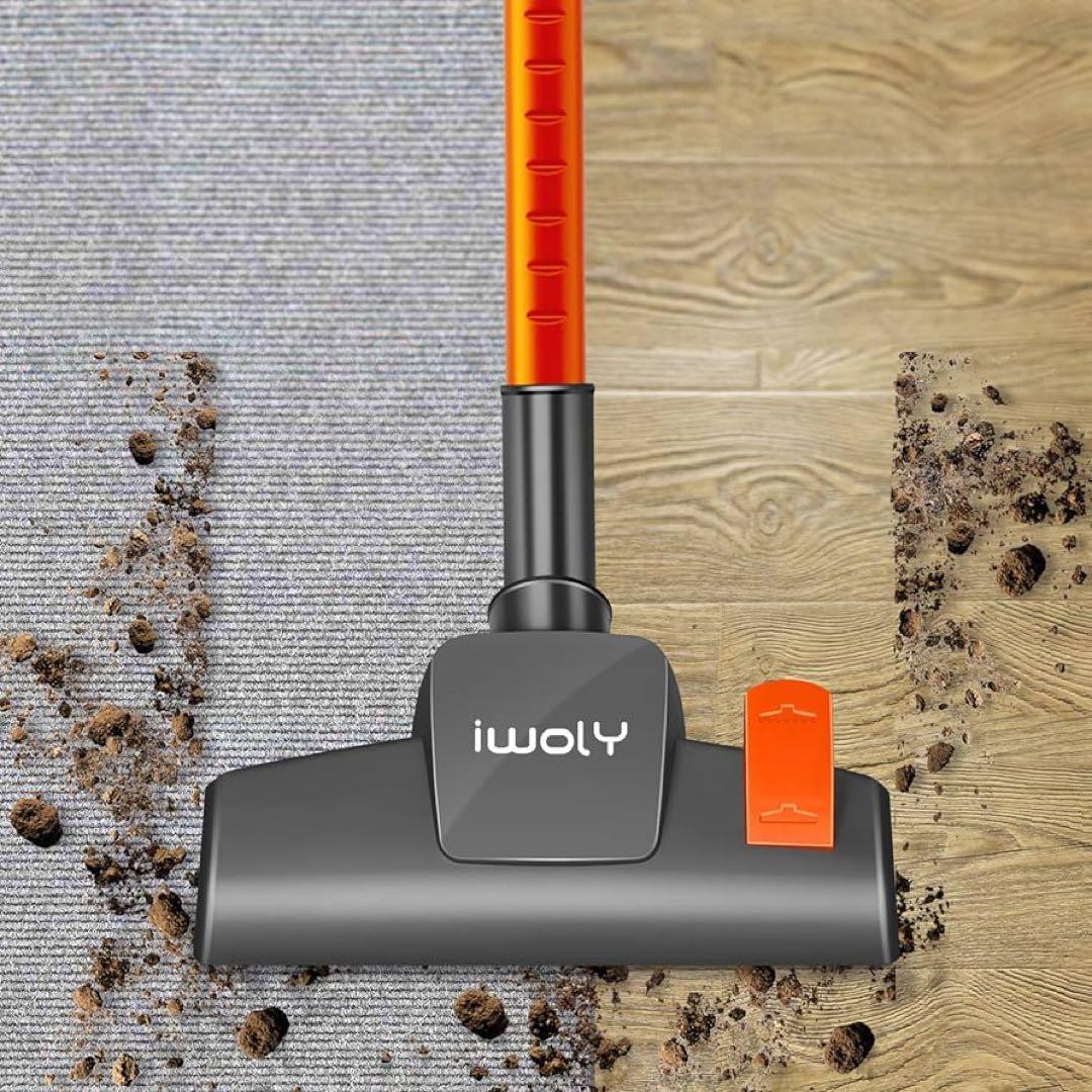 掃除機　サイクロン 600W ハイパワー オレンジ