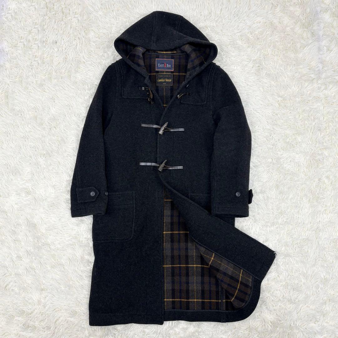 EAST BOY LanificioNencini カシミヤ混 ダッフルコート