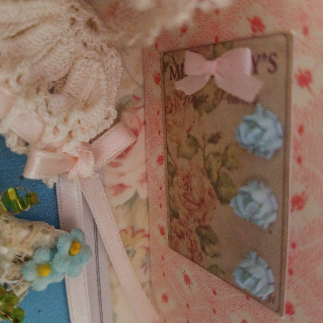 お飾りボックス♥️ うさぎビスクドール2点セット♥️