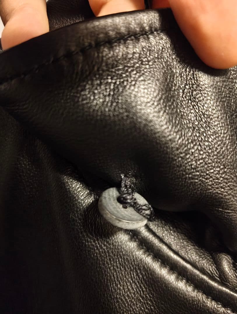 【訳アリ】メゾンスペシャル レザーカーコート 25AW サイズ1