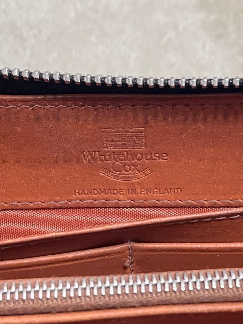 ホワイトハウスコックス 長財布 ラウンドジップ ダービーコレクション