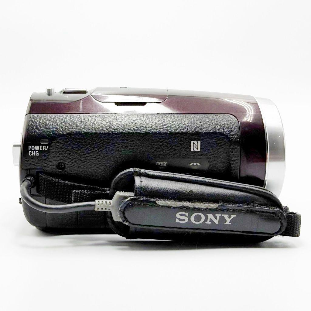 ソニー デジタルHDビデオカメラレコーダー HDR-CX675 ボルドーブラウン