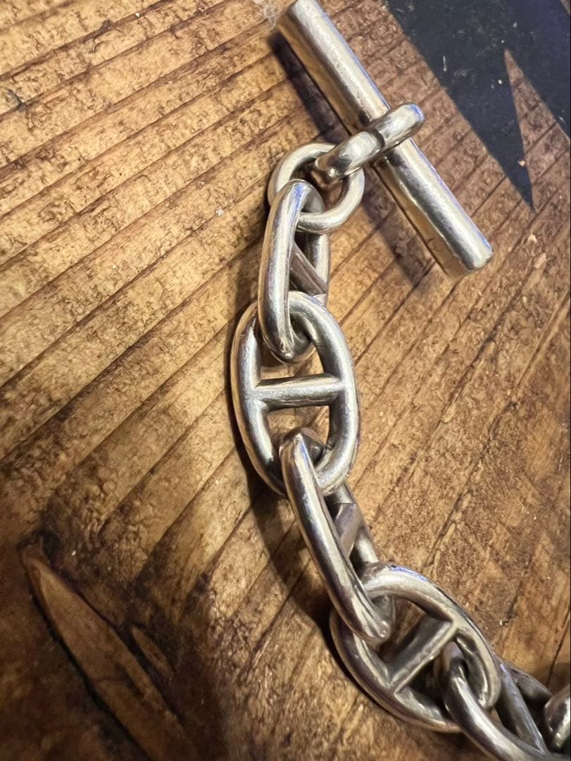 ヴィンテージ　アンカーチェーンブレスレット