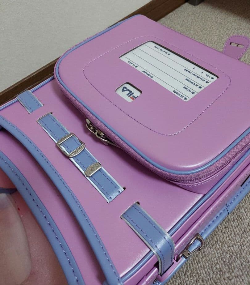 女の子ランドセル新品　フィラ　FILA ラベンダーピンク
