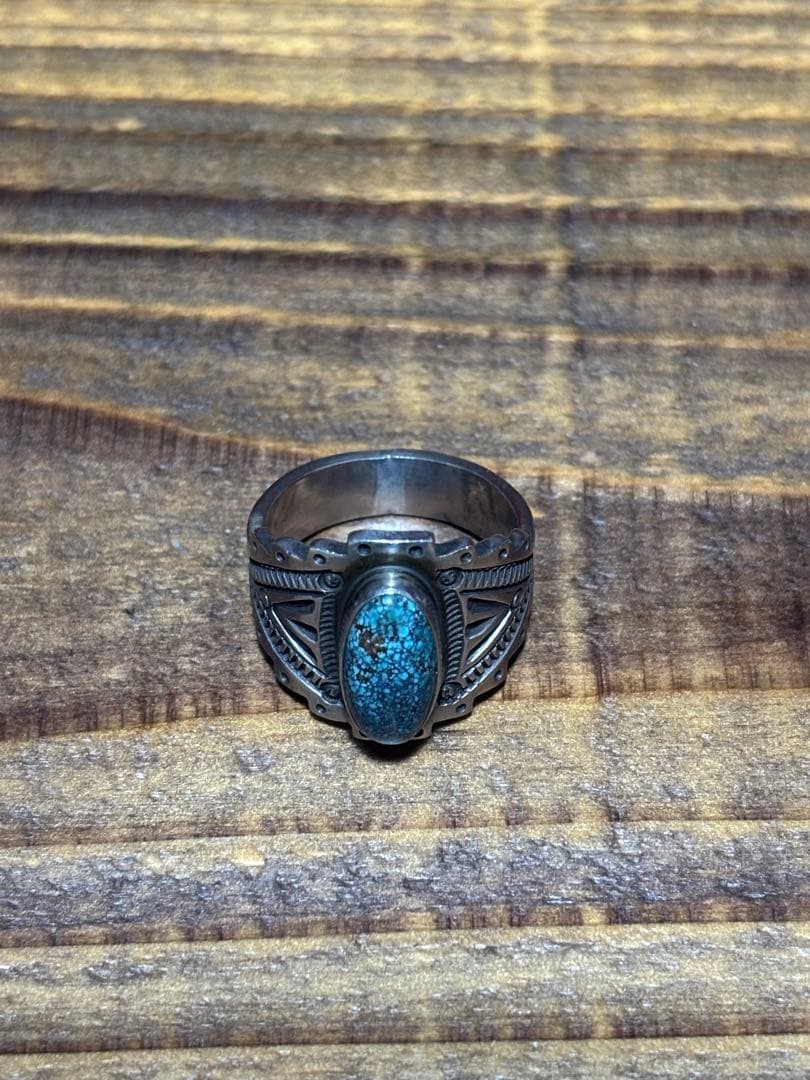 m*♪様 ハーマンスミス ターコイズリング ナバホ インディアンジュエリー