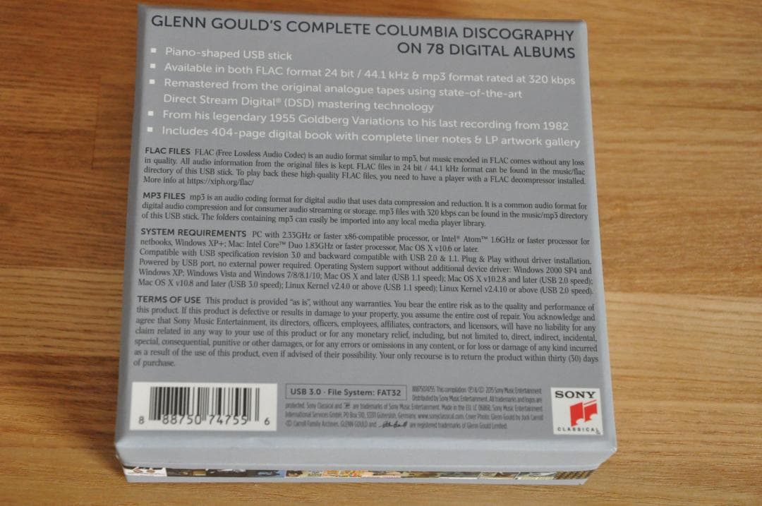 グレン・グールド / REMASTERED (データUSBメモリ）