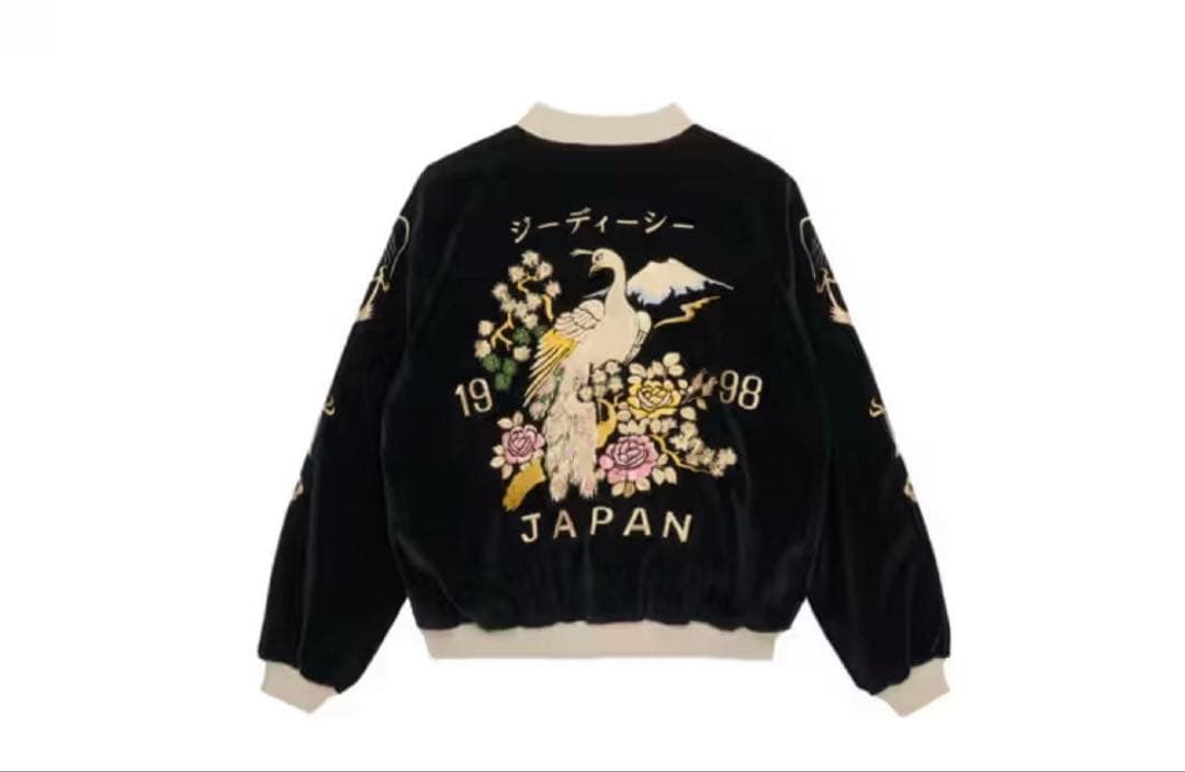 GDC Velveteen Acetate Souvenir Jacket ②