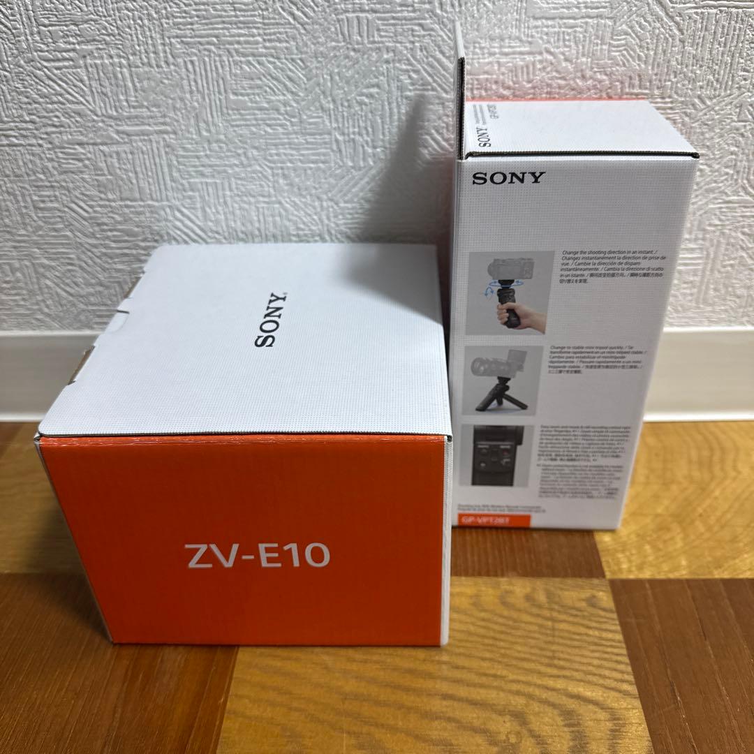 SONY ZV-E10 GP-VP1ZBT セット販売 デジタル一眼レフカメラ