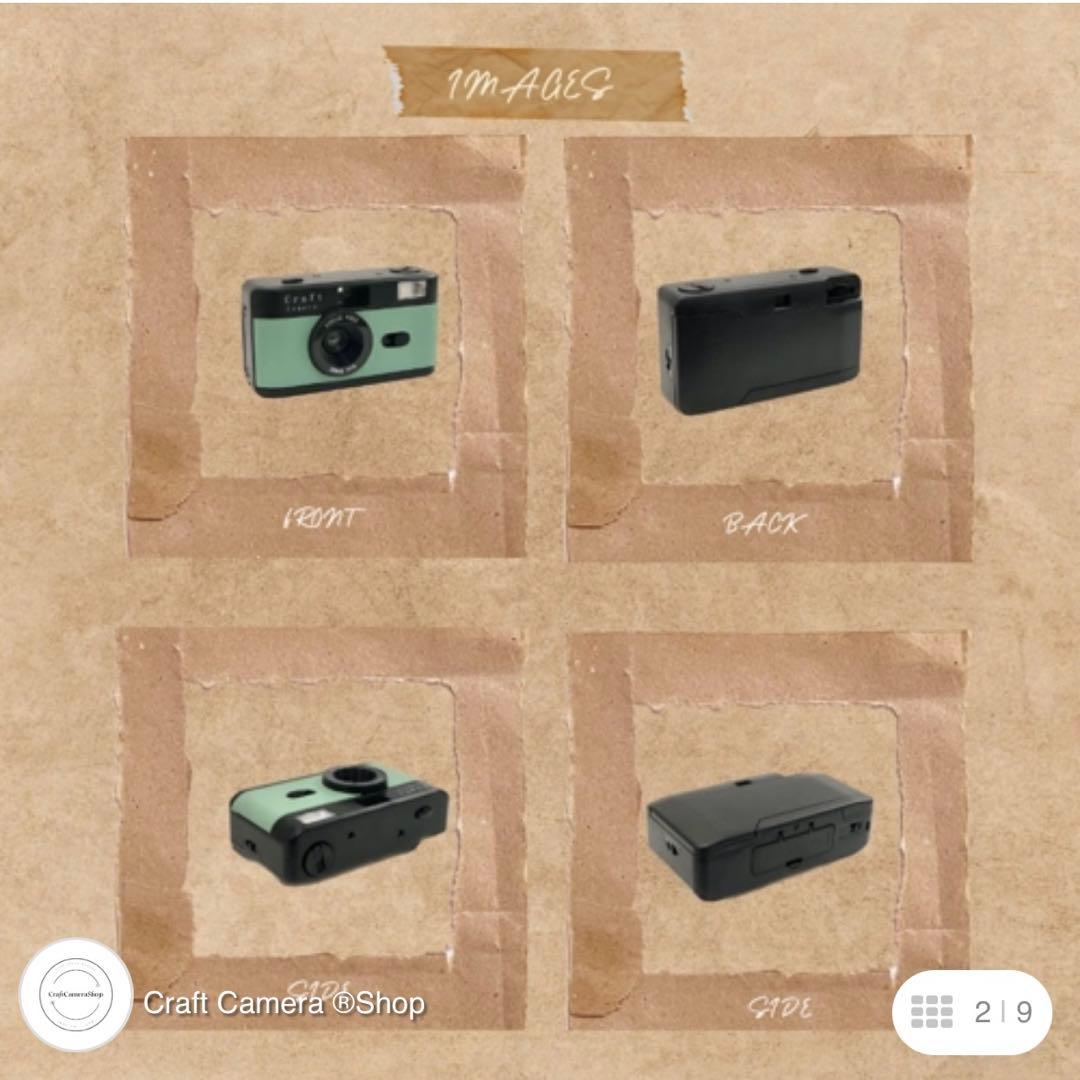 フィルムカメラ カーキ 初心者用 セット プレゼント ラッピング