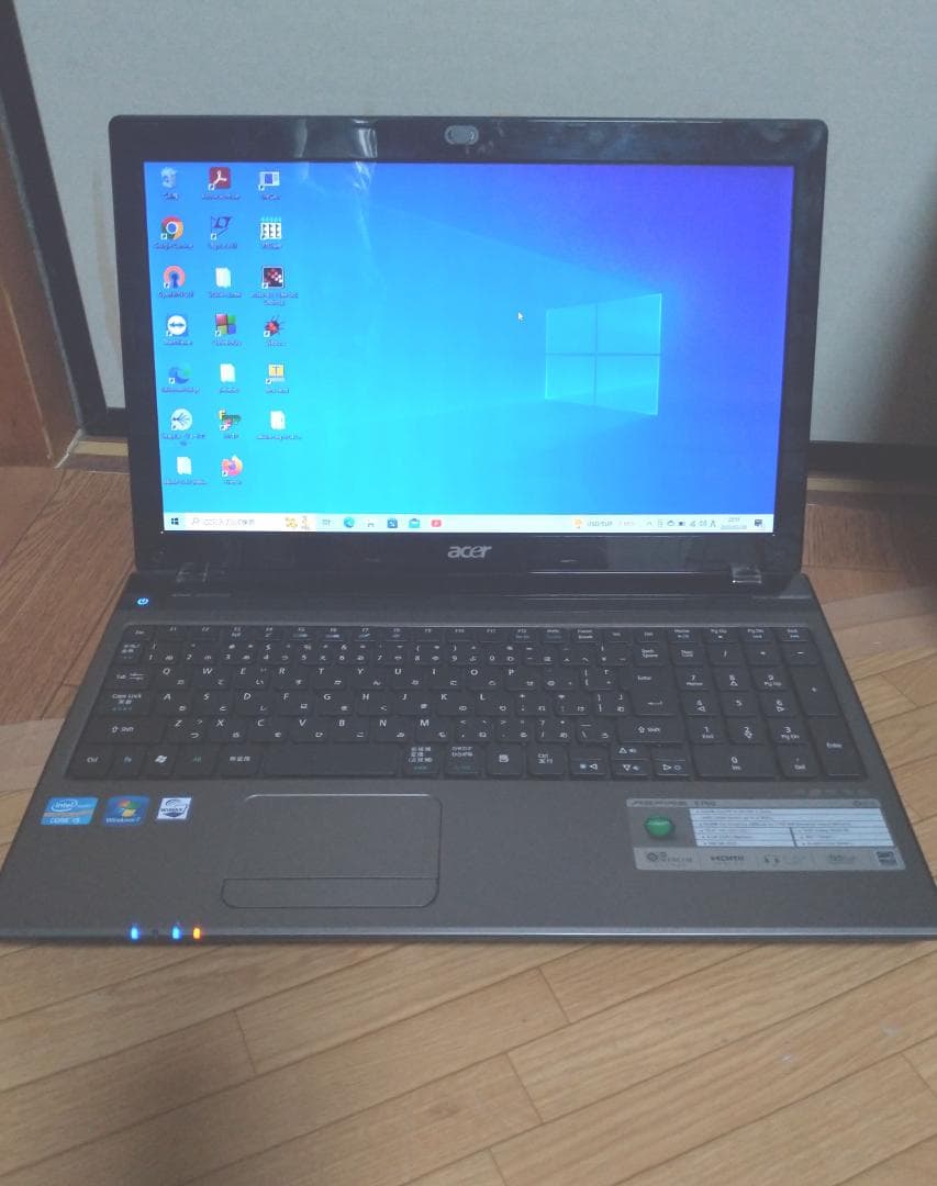 Acer Aspire5750 SSD換装 i5搭載