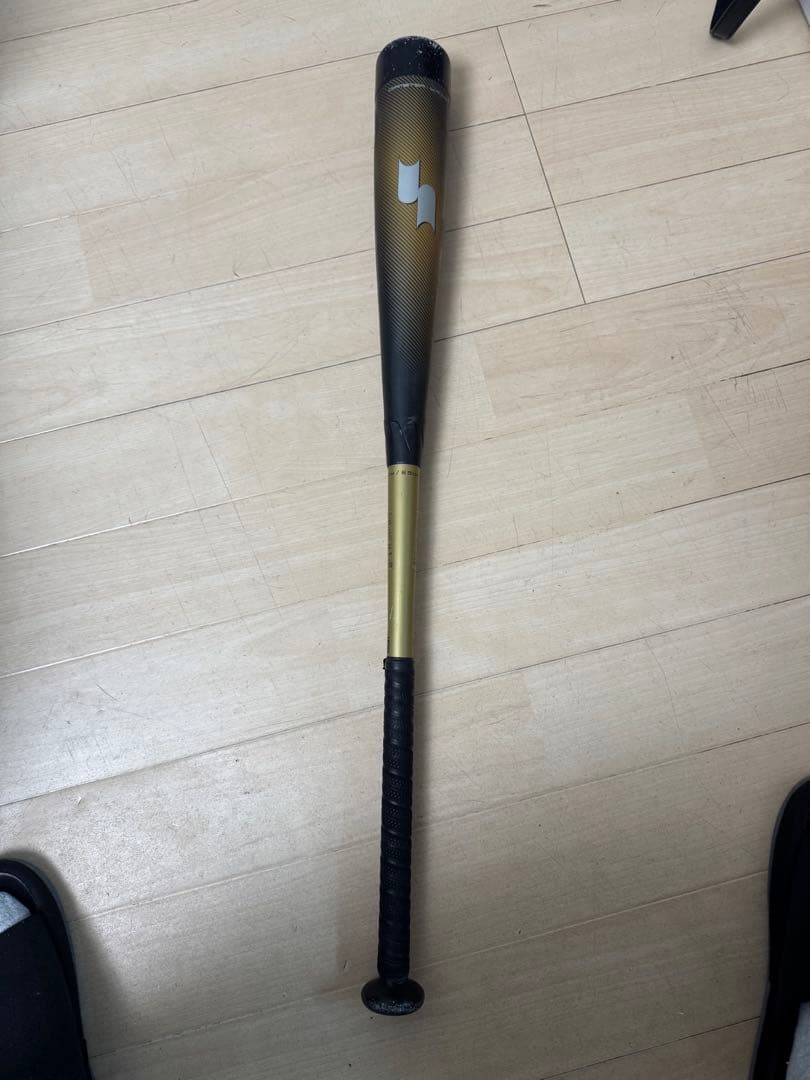 ＭＭ.Ｊrミドル　ブラック✖️ゴールド80cm