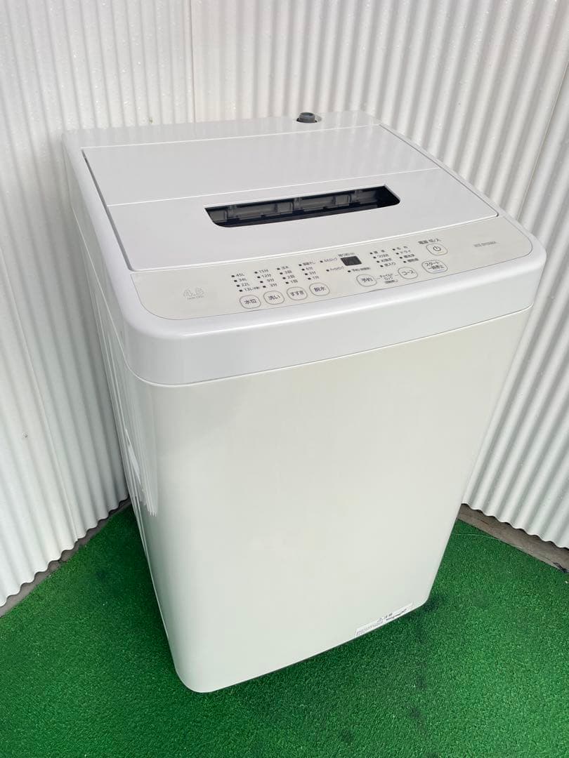 878 アイリスオーヤマ 4.5kg洗濯機 部屋干し時間短縮モード 一人暮らし