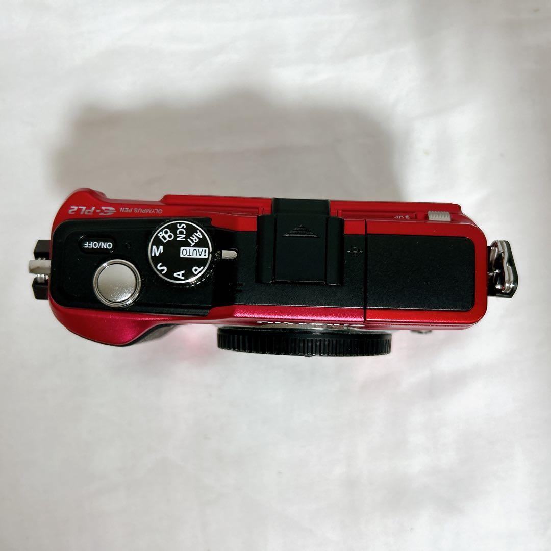 ✨【OLYMPUS ミラーレス一眼 PEN E-PL2 ボディ（レッド）】✨