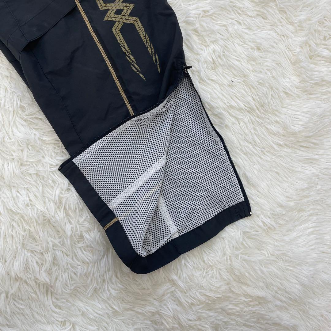 MIZUNO ミズノ セットアップ 上下 ウインドブレーカー ナイロン 黒金