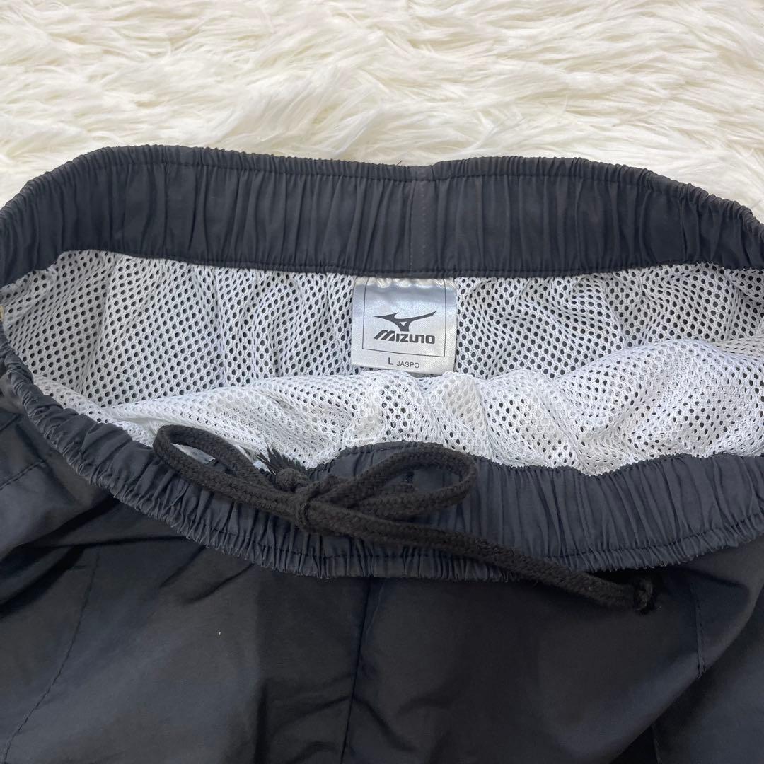 MIZUNO ミズノ セットアップ 上下 ウインドブレーカー ナイロン 黒金