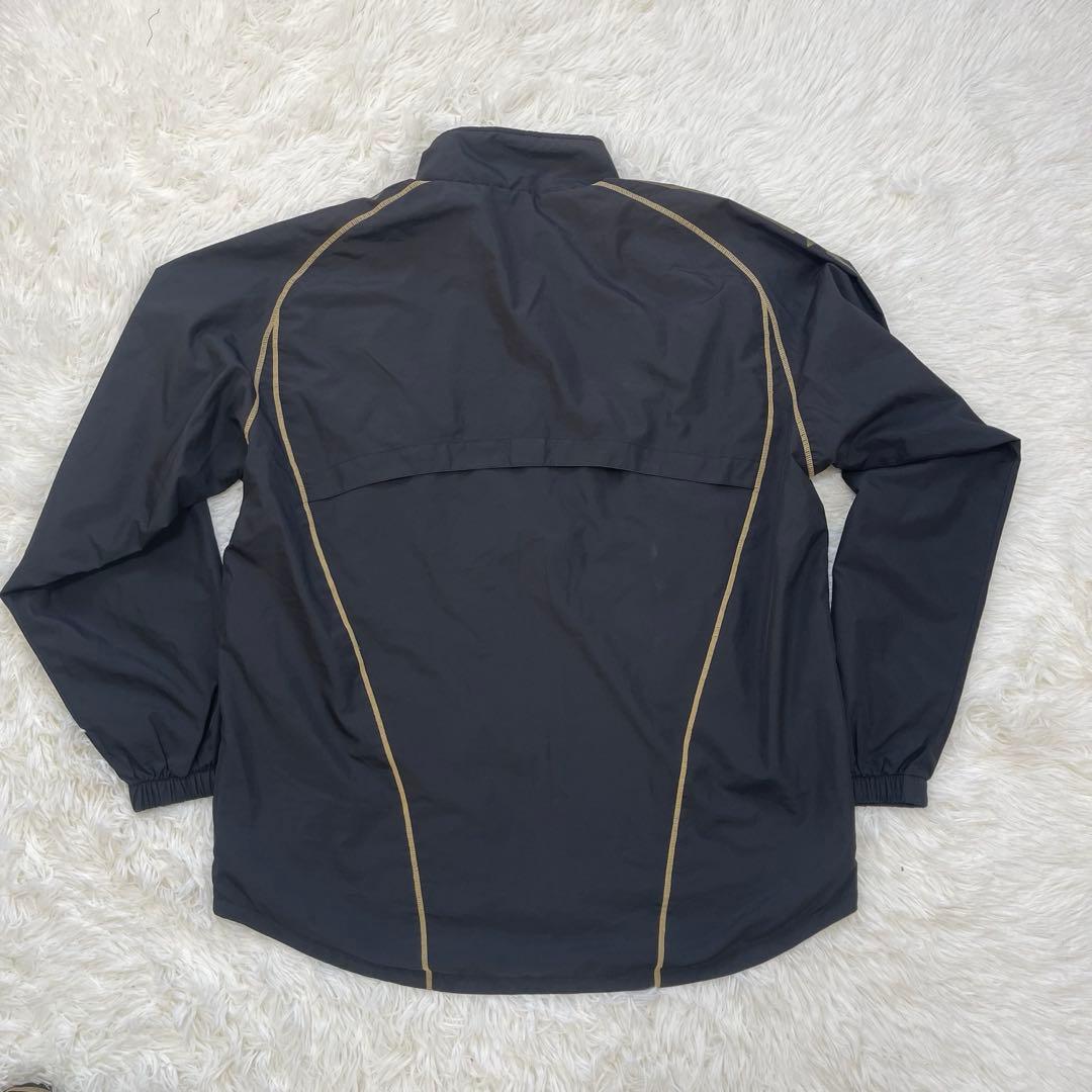MIZUNO ミズノ セットアップ 上下 ウインドブレーカー ナイロン 黒金