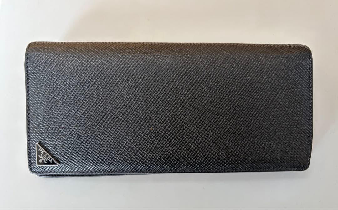 【PRADA】プラダ　長財布　ブラック