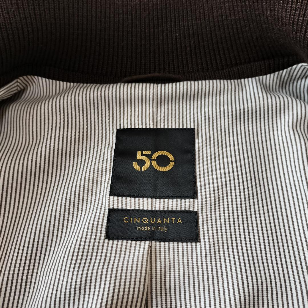 チンクアンタ A-1型 バルスターブルゾン 48 M ダークブラウン イタリア製