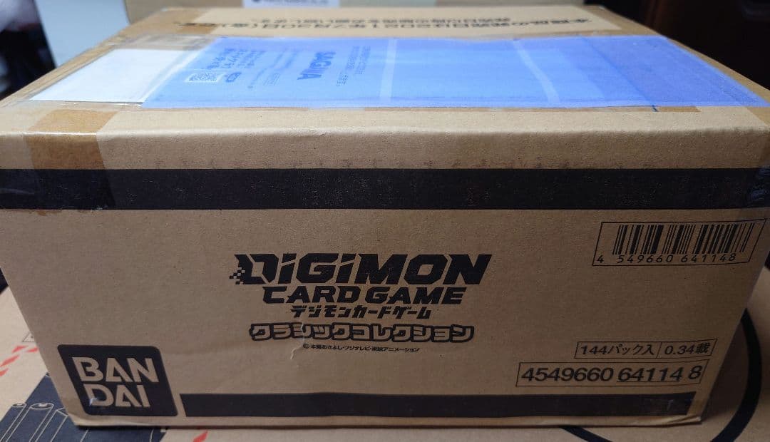 デジモンカード　クラシックコレクション　カートン　未開封