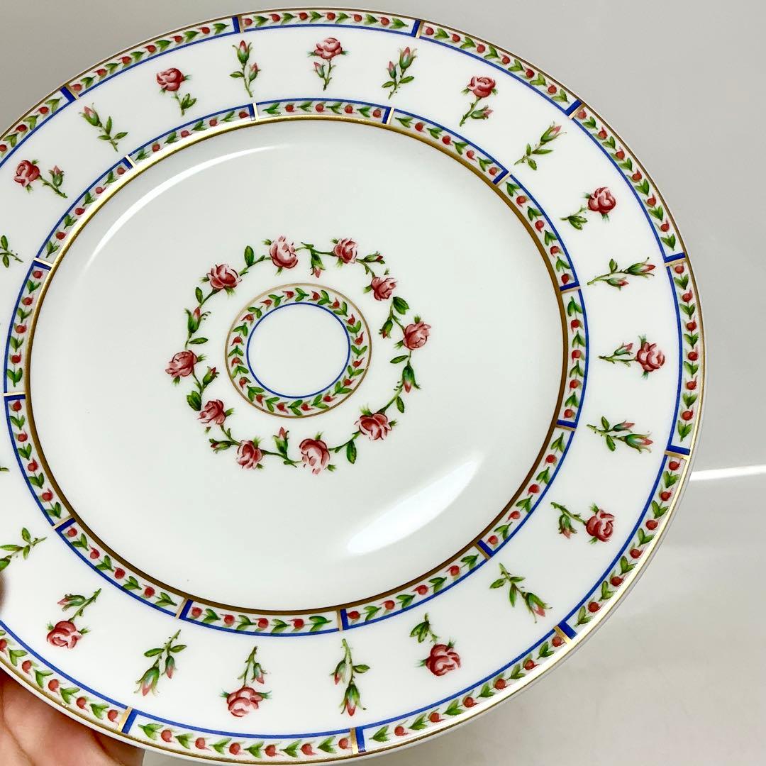 リモージュ　A. RAYNAUD & C° レイノー　薔薇の物語　シリーズ　皿