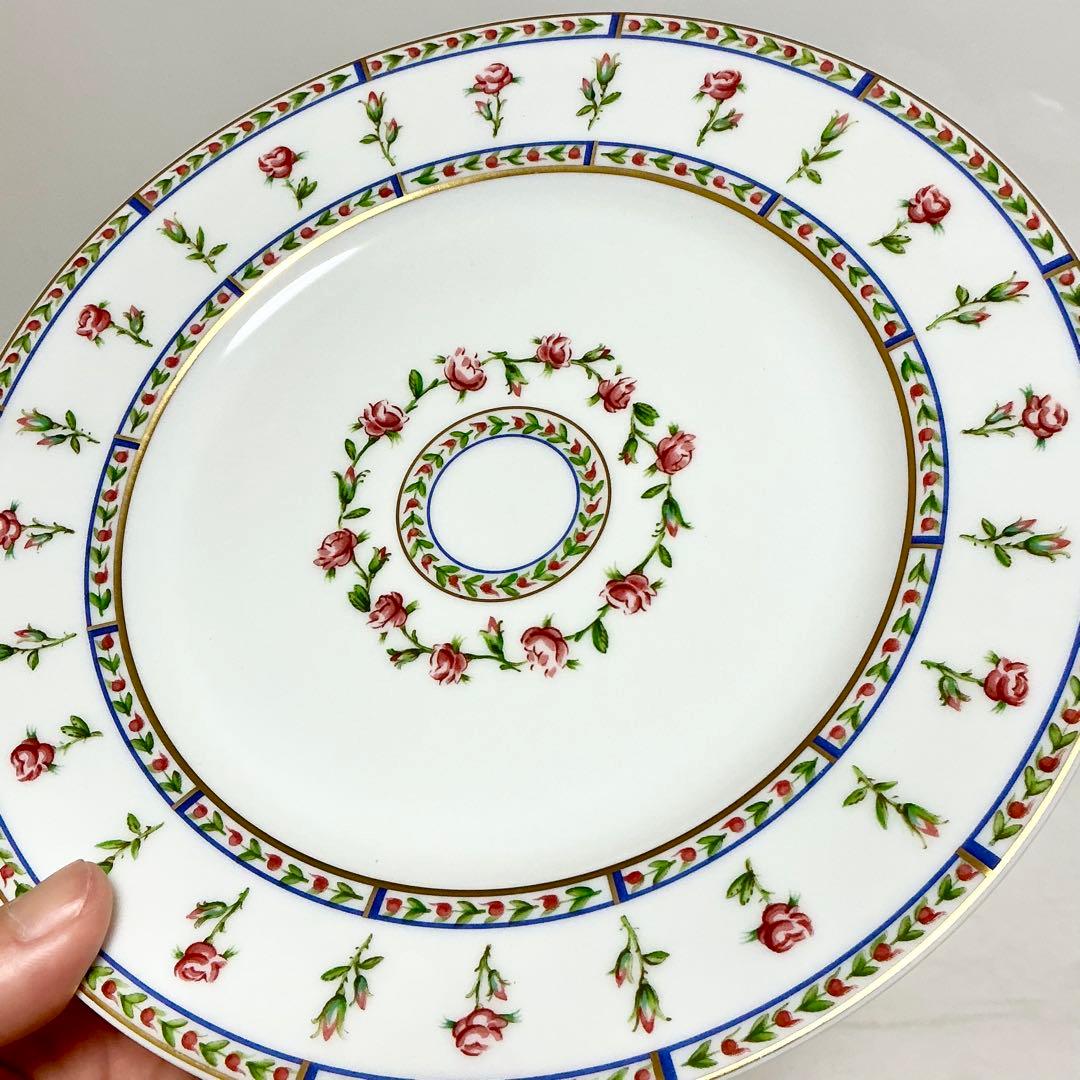 リモージュ　A. RAYNAUD & C° レイノー　薔薇の物語　シリーズ　皿