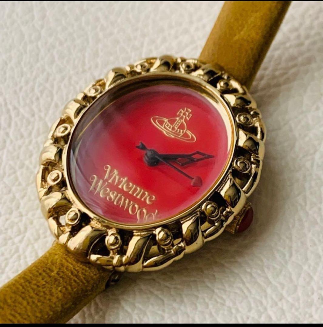 希少 ヴィヴィアンウエストウッド 時計 ロココ調 オーバル VV005RDYL