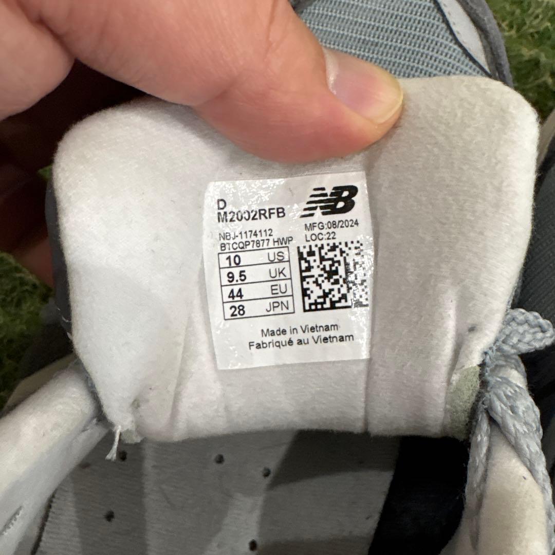【美品】New Balance M2002RFB 28.0cm グレー