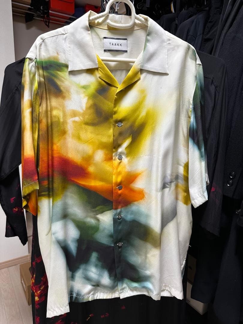 taakk 22ss シルクシャツ