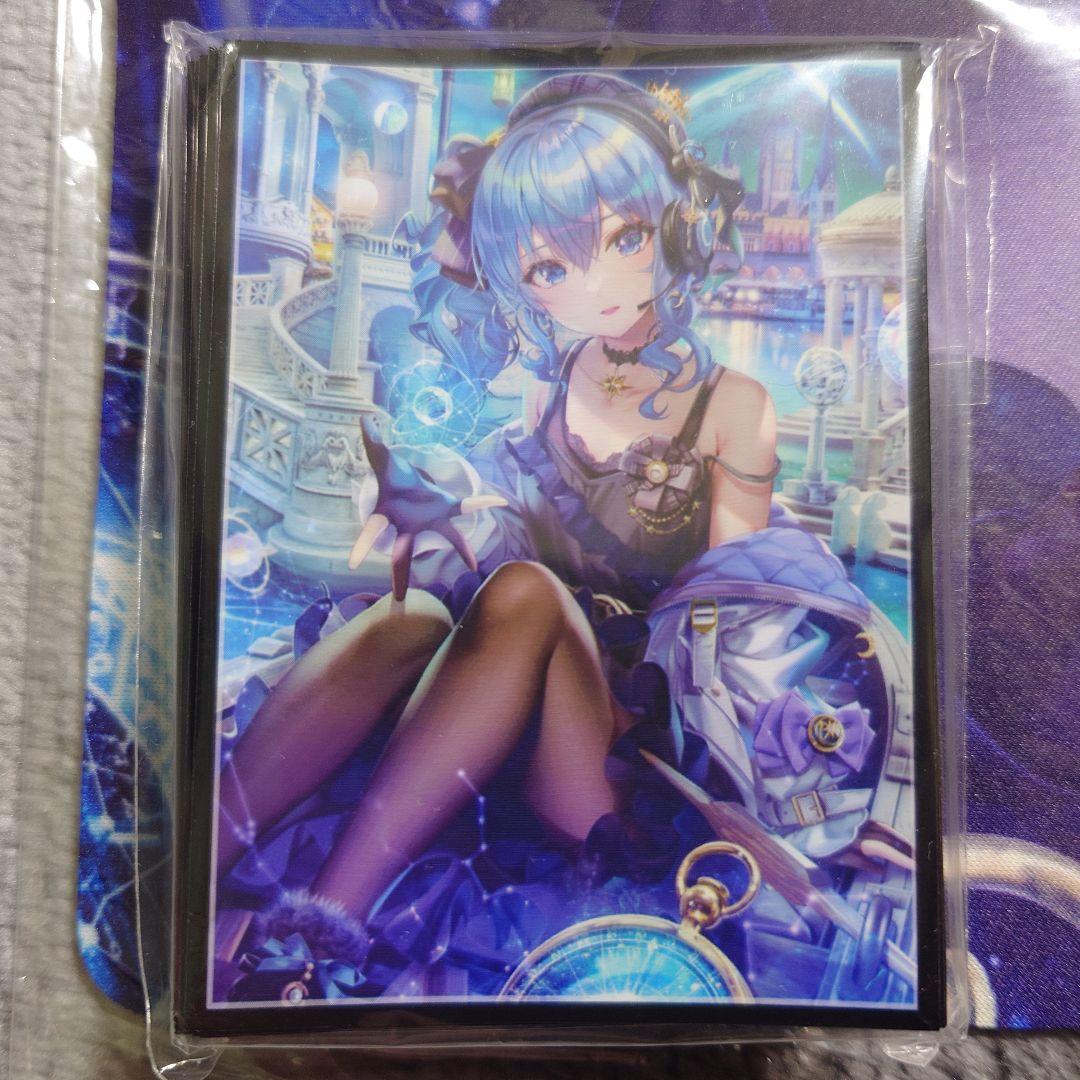 α1 ホロライブ 光&肩&ヘッドセット 星街すいせい スリーブ&プレイマット