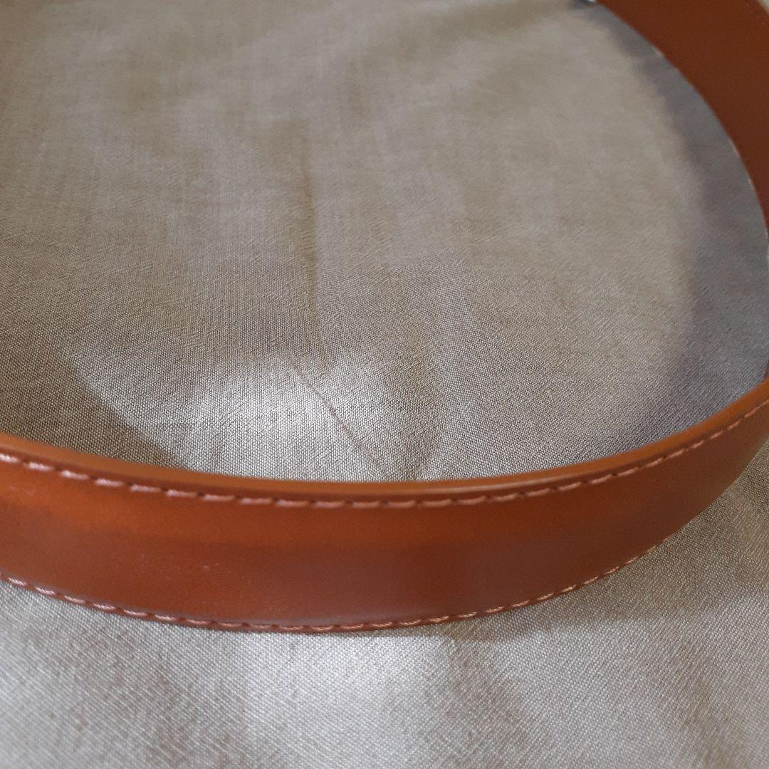 Alden/レザーベルト/ブラウン