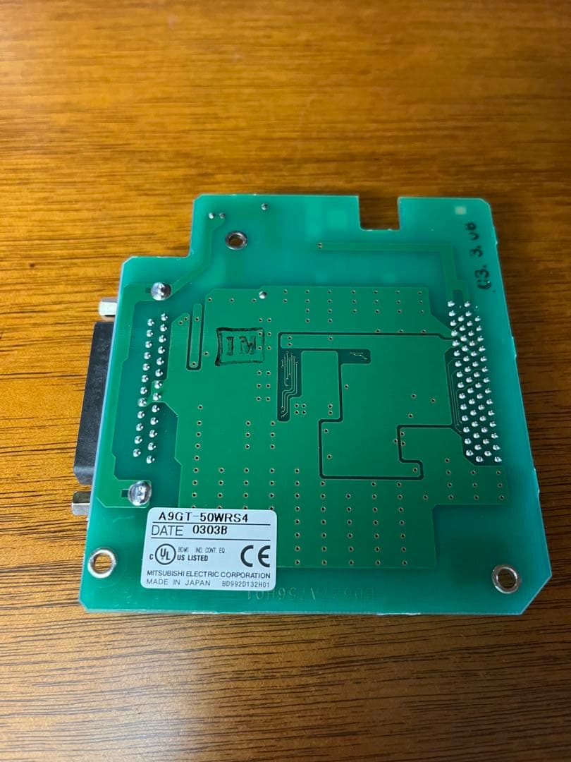 【未使用】A9GT-50WRS4 シリアル通信ボード　三菱電機