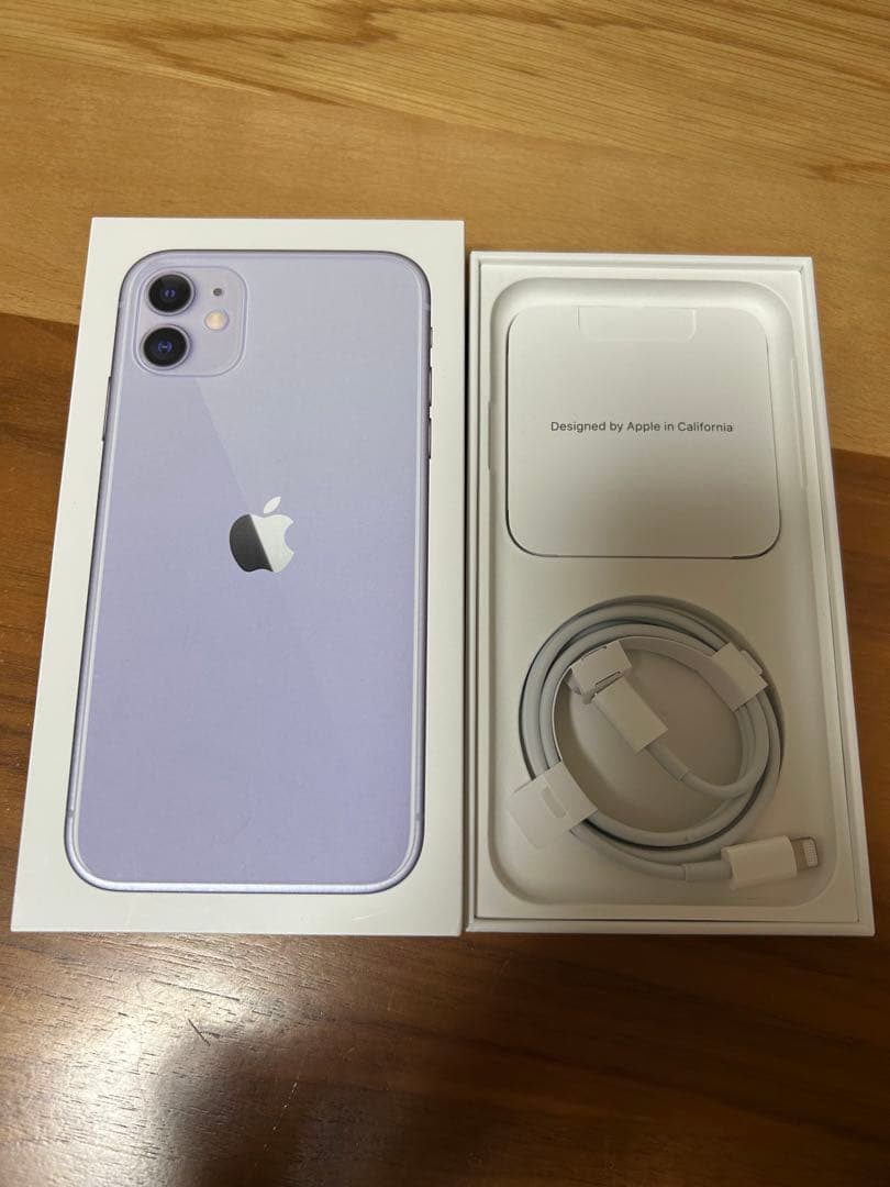 Apple iPhone 11 本体 パープル 64GB