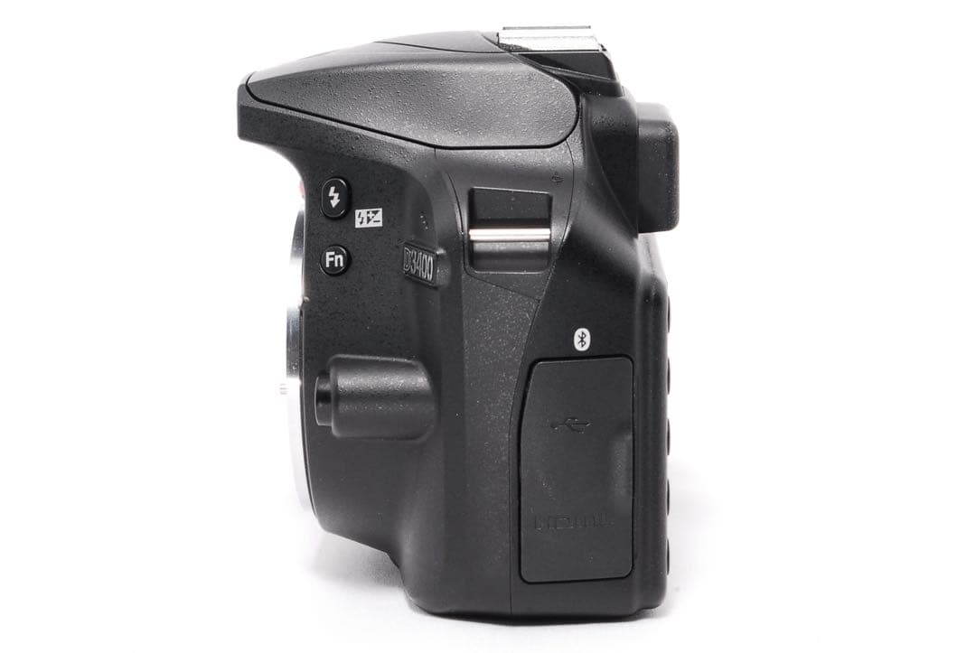 Nikon D3400◆超軽量◆スマホ転送◆一眼レフカメラ◆高級AF-Pレンズ◆