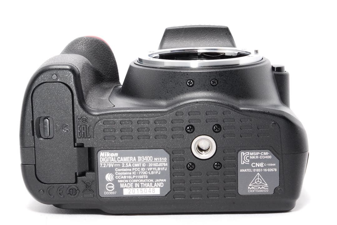 Nikon D3400◆超軽量◆スマホ転送◆一眼レフカメラ◆高級AF-Pレンズ◆