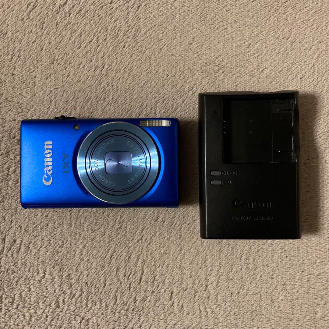 【動作確認済】Canon IXY 100Fコンパクトデジタルカメラ ブルー
