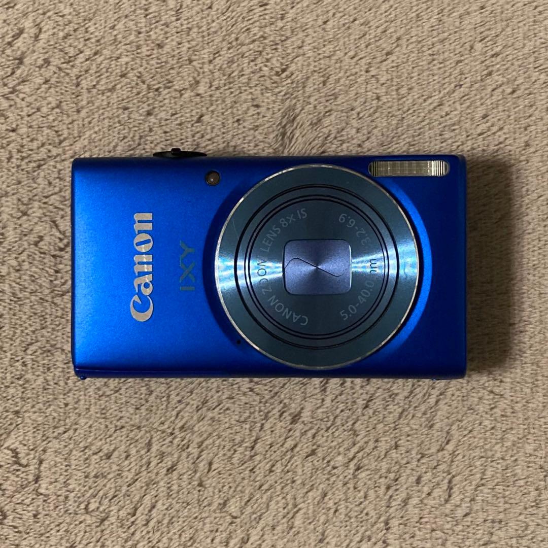 【動作確認済】Canon IXY 100Fコンパクトデジタルカメラ ブルー