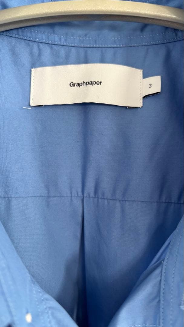 Graphpaper 青 長袖シャツ サイズ3