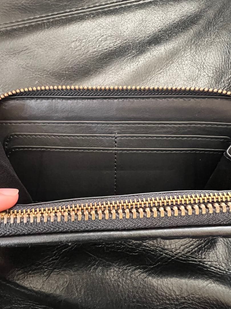 バックドロップレザー　長財布　ウォレット　ワイルドスワンズ　ウエストライド