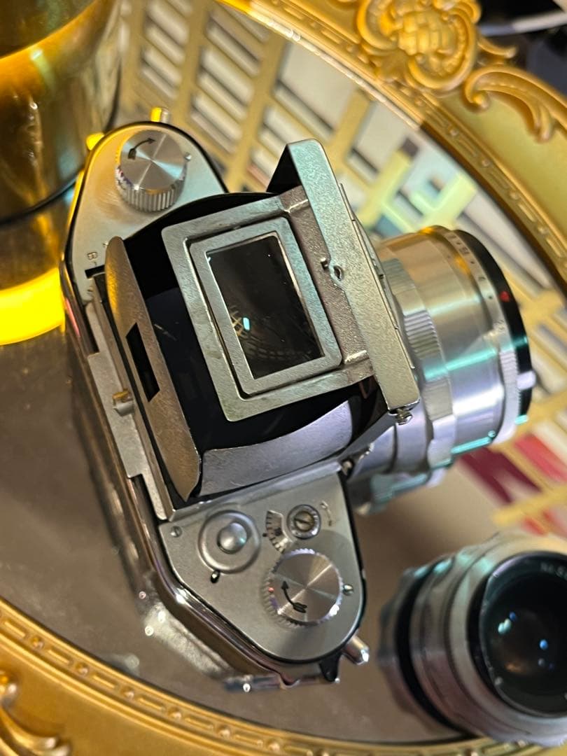 希少モデル イハゲー EXA ラインメタル 刻印入 レンズ2本付 美品